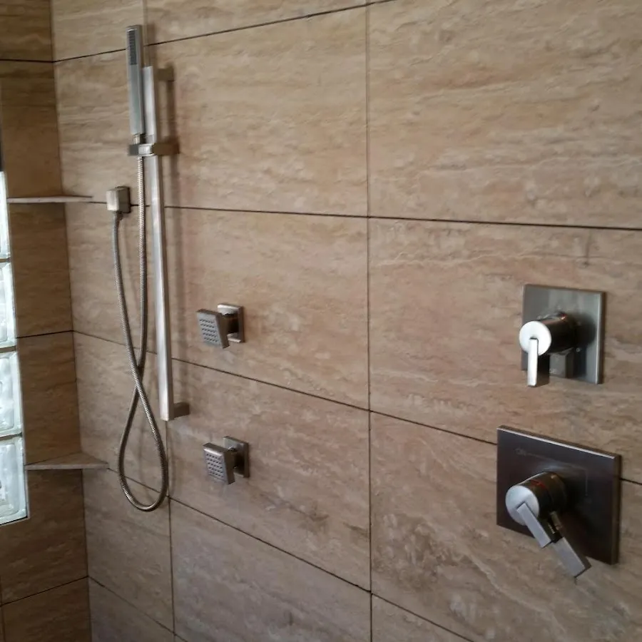 Shower fixture installation for Gas Line Repair in Selma